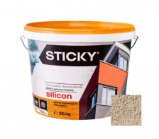 STICKY Tencuiala Decorativa Structurata cu Silicon 2mm Sahara 25kg 