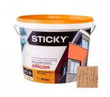 STICKY Tencuiala Decorativa Structurata cu Silicon 2mm Terra 25kg